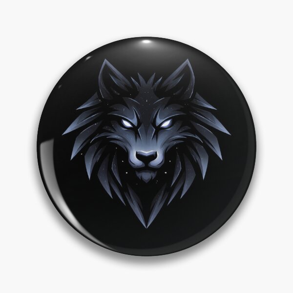 Item preview, Midnight Wolf Emblem designed and sold by VishalG526.