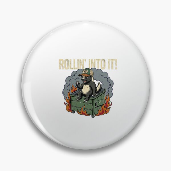 Item preview, Rollin Into It Honey Badger designed and sold by ImeldaSparks.