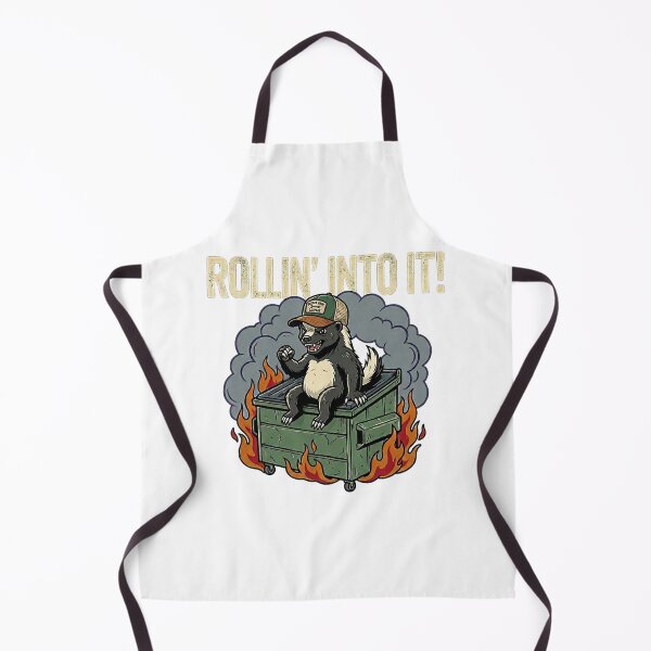 Item preview, Rollin Into It Honey Badger designed and sold by ImeldaSparks.
