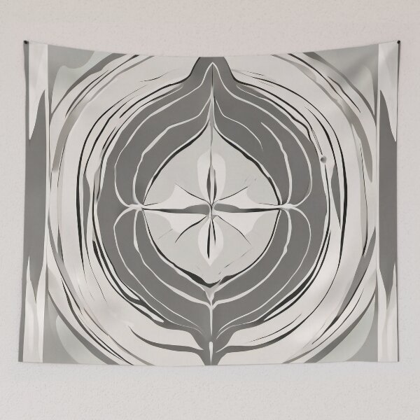 Item preview, Soft Marble Petal Geometry designed and sold by Solara Meridian Studio.