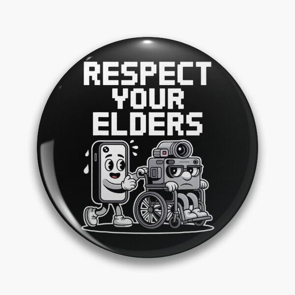 Item preview, Respect Your Elders Retro Tech designed and sold by khdmalakarak.