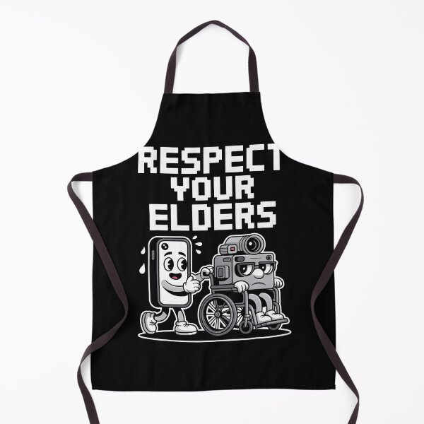 Item preview, Respect Your Elders Retro Tech designed and sold by khdmalakarak.
