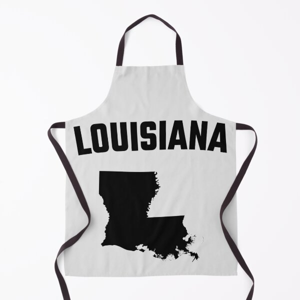 Item preview, Louisiana State Silhouette - Minimalist Black Map Design designed and sold by mashmosh.