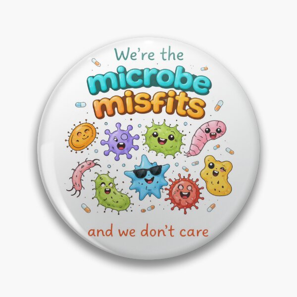 Item preview, We're the microbe misfits, and we don't care designed and sold by NOVAEASHOP.