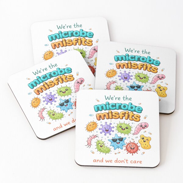 Item preview, We're the microbe misfits, and we don't care designed and sold by NOVAEASHOP.