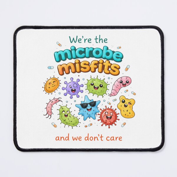 Item preview, We're the microbe misfits, and we don't care designed and sold by NOVAEASHOP.