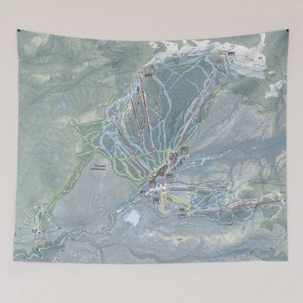 Item preview, Stowe Mountain Resort Trail Map designed and sold by Mapsynergy.