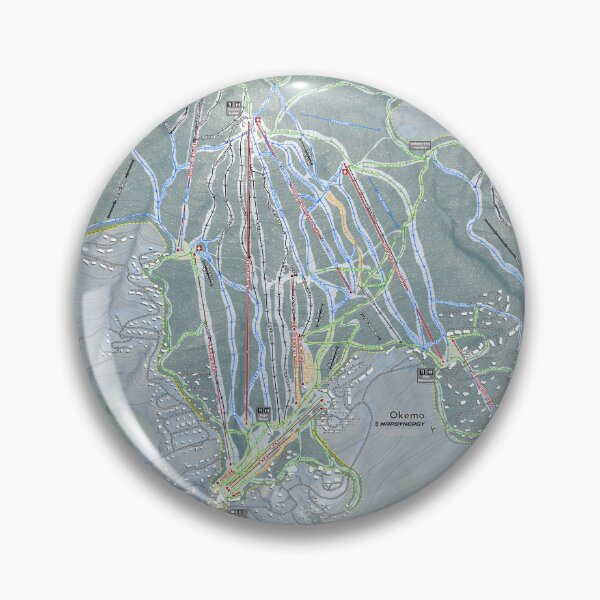 Item preview, Okemo Resort Trail Map designed and sold by Mapsynergy.
