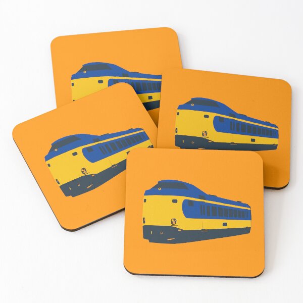 Item preview, Classic Dutch Electric Passenger Train – 1970s European Rail Style designed and sold by Geokafi.