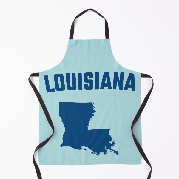 Item preview, Louisiana Pride - Classic Blue State Silhouette Typography designed and sold by mashmosh.