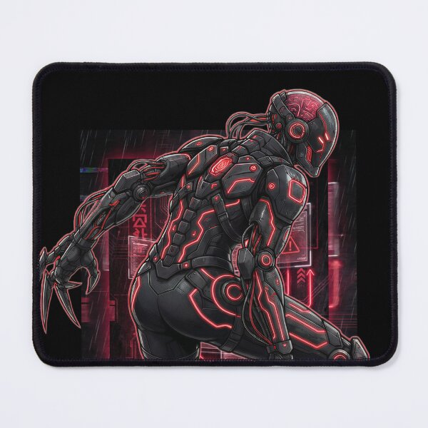 Item preview, Neon Hunter Cybernetic Assassin designed and sold by SYN//KILL.