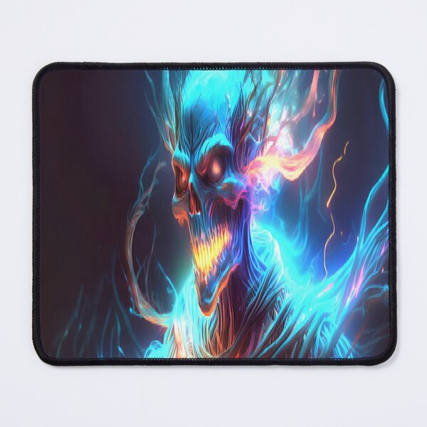 Item preview, Wave fire skull bone designed and sold by quantum X.