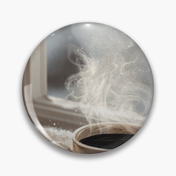 Item preview, Cozy Winter Coffee Aesthetic | Warm Mug & Snowy Window Art designed and sold by Flair-Fashion.