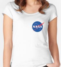 Nasa Women's Fitted Scoop T-Shirt