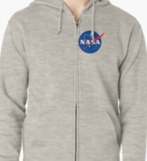 Nasa Zipped Hoodie