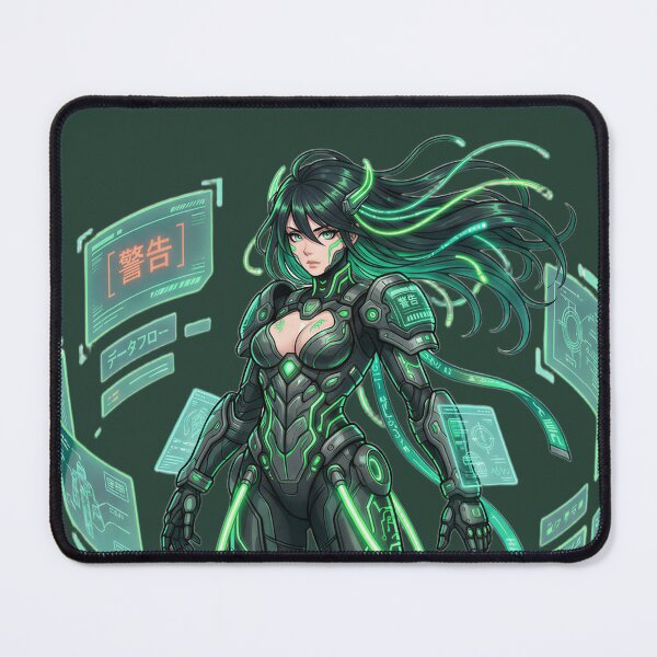 Item preview, Emerald Interface Cybernetic Operator designed and sold by SYN//KILL.