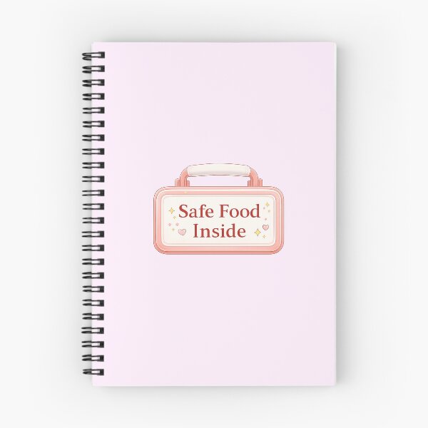 Item preview, Safe Food Inside – Girly Pastel Design | Cute Gluten Free Comfort Aesthetic designed and sold by My Gluten Free Life UK.