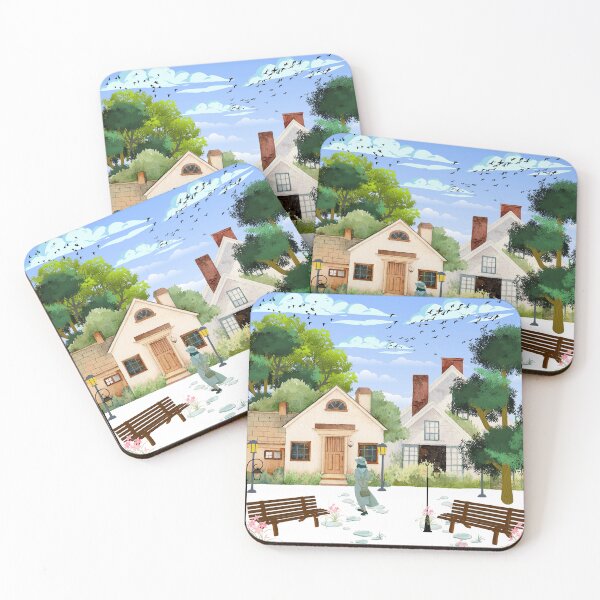 Item preview, "Where Peace Walks Between Petals and Pines"  designed and sold by MayaMaliStudio.
