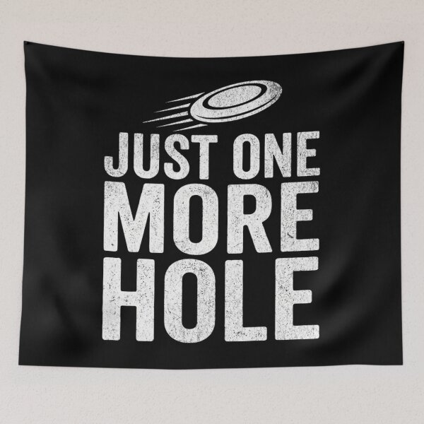 Item preview, Funny Just One More Hole Disc Golf Player Vintage designed and sold by Mason-Pride.