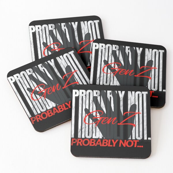 Item preview, Gen Z Sarcastic Quote Grunge Art designed and sold by Shopunte.