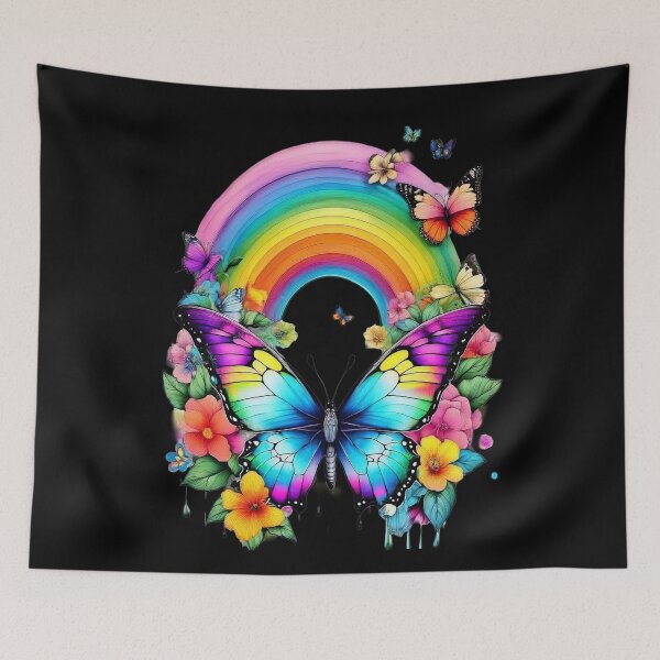 Item preview, Butterfly Rainbow designed and sold by RockitBaby.