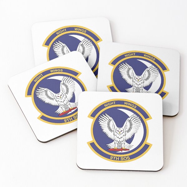 Item preview, Night Wings: 9th SOS Military Squadron Insignia designed and sold by CharlieDesings.