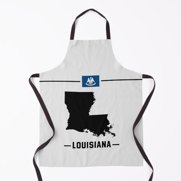 Item preview, Louisiana State Pride - Minimalist Silhouette & Flag Design designed and sold by mashmosh.
