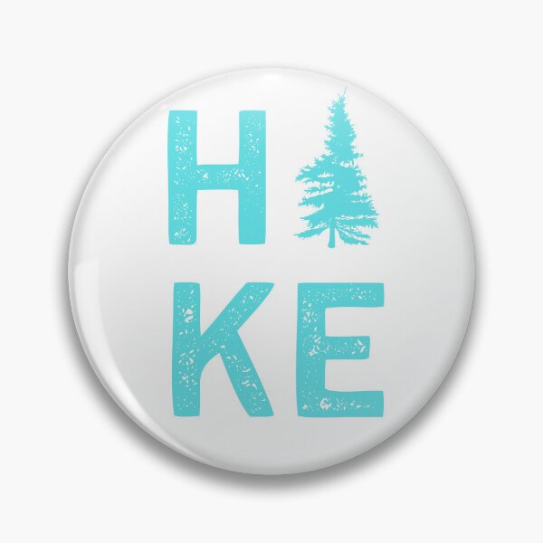 Item preview, HIKE Block Typography with Tree Letter – Outdoor Adventure Design designed and sold by Toph & Mea Shop.