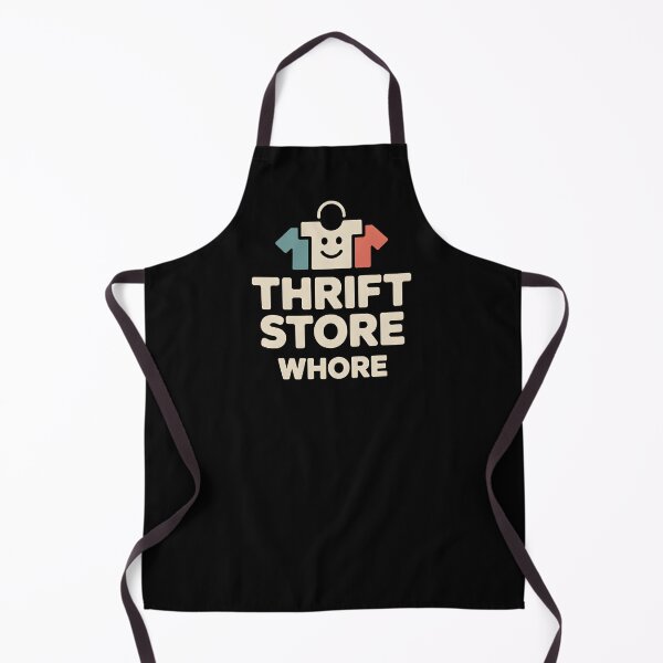 Item preview, Thrift Store Whore - This design is for confident, creative people who love vintage style, thrift shopping, and expressing their personality with humor, independence, and pride. designed and sold by ZyziowskyArt.