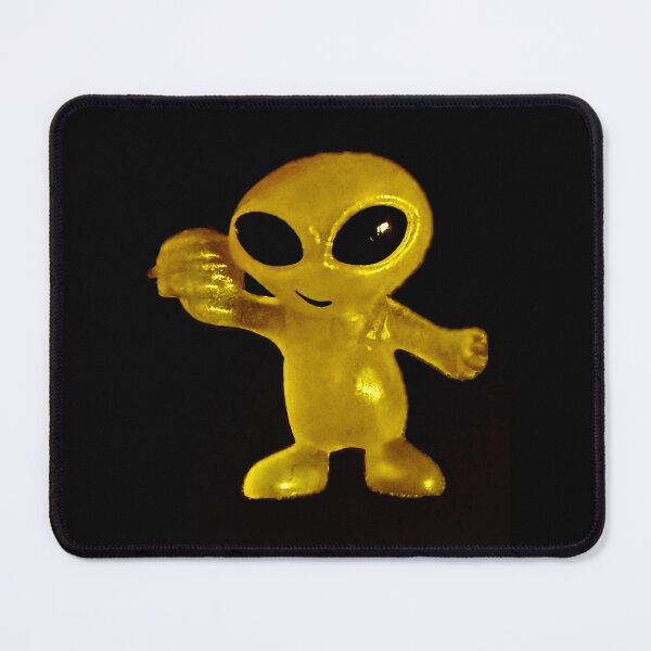 Item preview, Yellow Alien with Hamburger by ElitebyElise designed and sold by ElitebyElise.