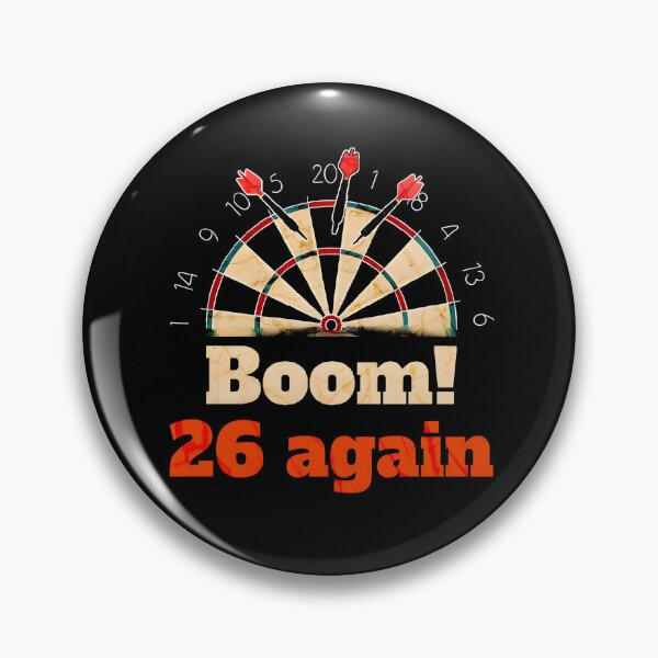 Item preview, Boom. 26 again. – Funny Darts Throw designed and sold by TheØche.