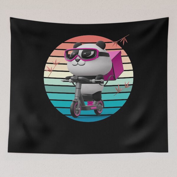 Item preview, Trashed Panda  designed and sold by StaticMood.