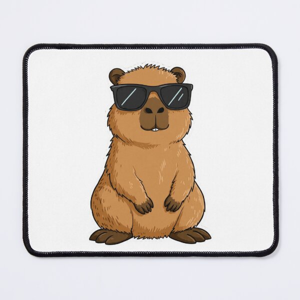 Item preview, Cool Groundhog with Sunglasses Funny Cartoon sticker designed and sold by DailySparks.