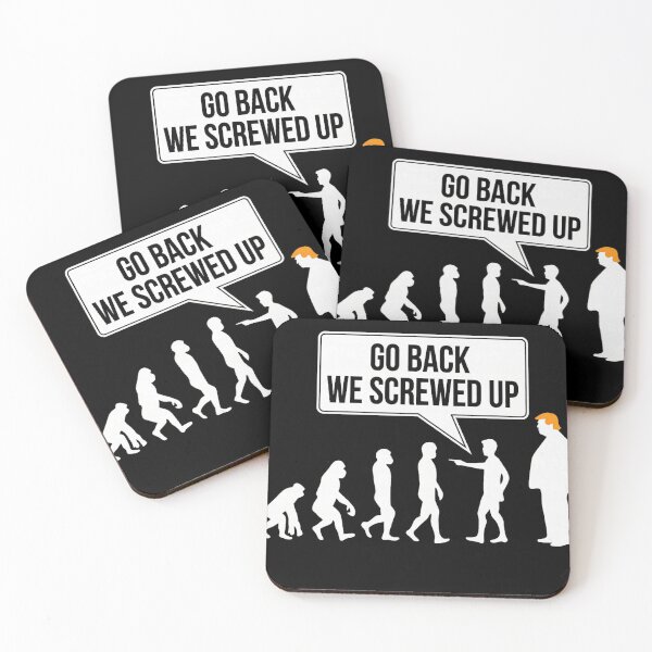Item preview, Go Back We Screwed Up Evolution designed and sold by judycuevas1.