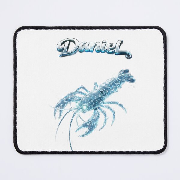 Item preview, Daniel Cancer – Mystical Water Zodiac Name Art designed and sold by AlexLineArt.