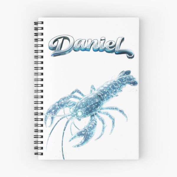 Item preview, Daniel Cancer – Mystical Water Zodiac Name Art designed and sold by AlexLineArt.