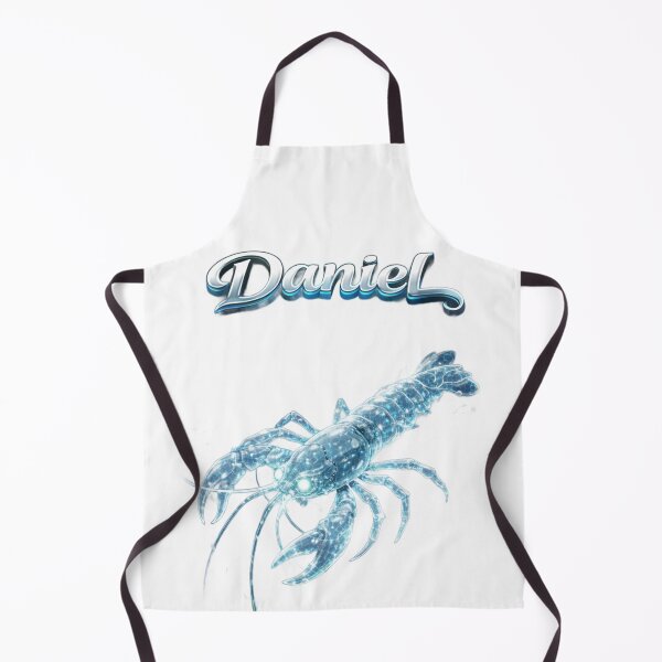 Item preview, Daniel Cancer – Mystical Water Zodiac Name Art designed and sold by AlexLineArt.