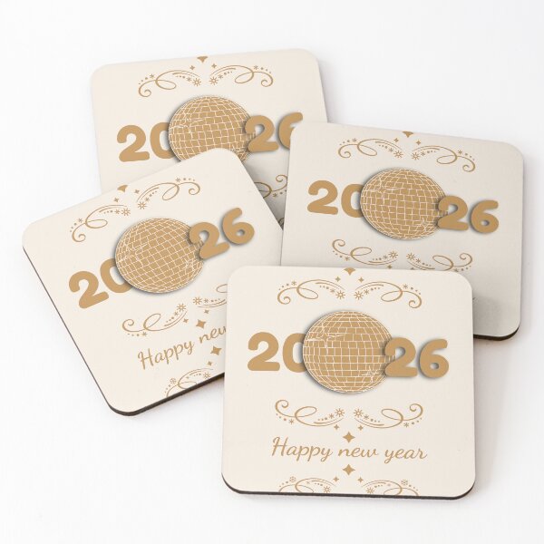 Item preview, Happy New Year 2026 Design – Festive Celebration & Fresh Start Art designed and sold by PixelWaveBD.