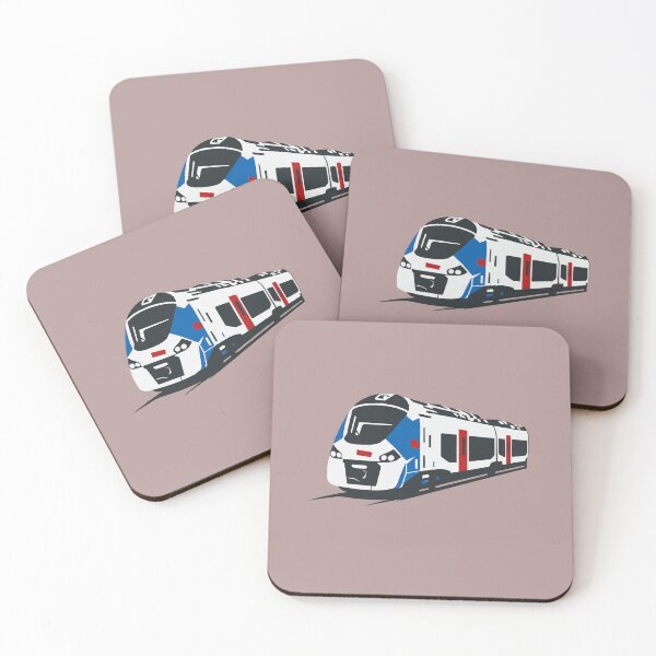 Item preview, Modern French Electric Commuter Train – Contemporary European Rail Design designed and sold by Geokafi.
