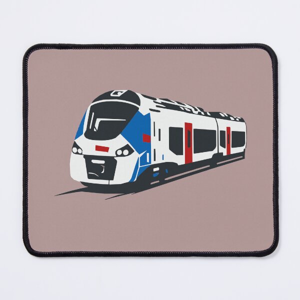 Item preview, Modern French Electric Commuter Train – Contemporary European Rail Design designed and sold by Geokafi.