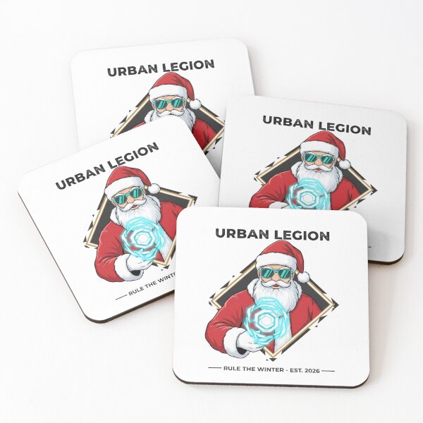 Item preview, Urban Legion Santa - Modern Christmas Streetwear Edition designed and sold by AresForge.