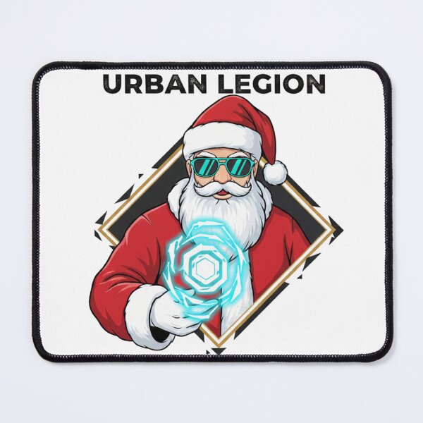 Item preview, Urban Legion Santa - Modern Christmas Streetwear Edition designed and sold by AresForge.