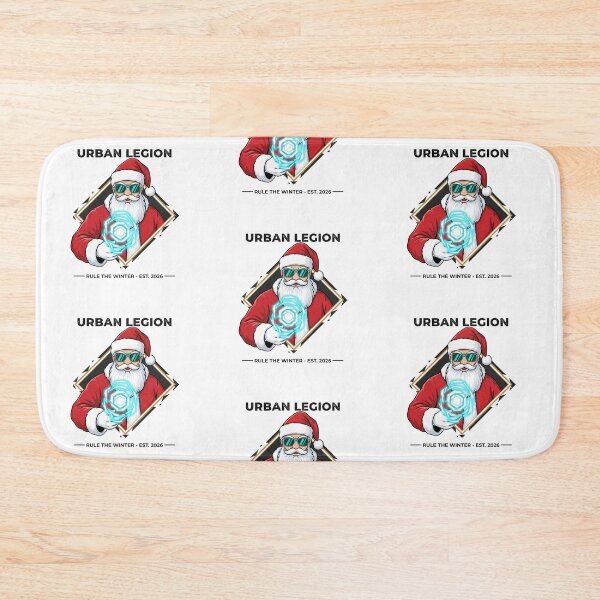 Item preview, Urban Legion Santa - Modern Christmas Streetwear Edition designed and sold by AresForge.