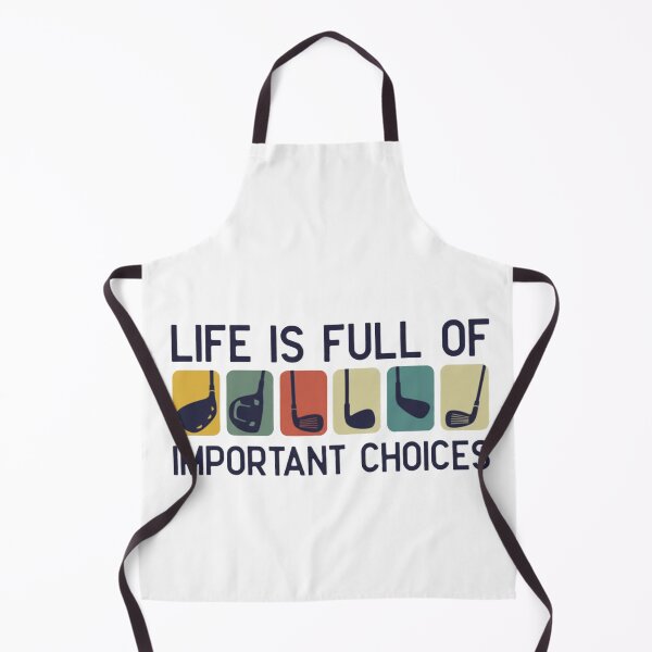 Item preview, Life Is Full of Important Choices Funny Golf Design designed and sold by tarzbol.