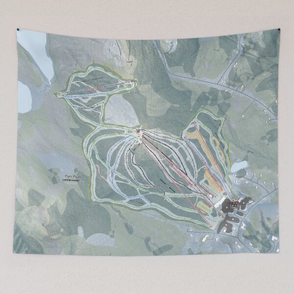 Item preview, Pats Peak Resort Trail Map designed and sold by Mapsynergy.