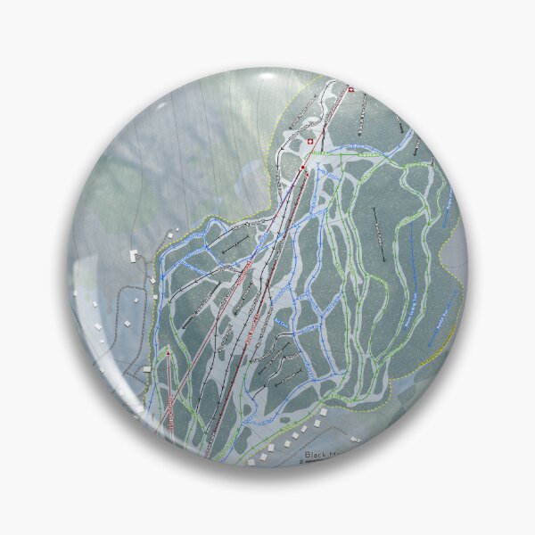 Artikelvorschau, Black Mountain Resort Trail Map entworfen und verkauft von Mapsynergy.