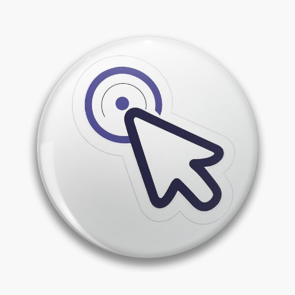 Item preview, Hyperfocus Cursor Sticker — Focus Mode UI (Minimal) designed and sold by Ipzard1.
