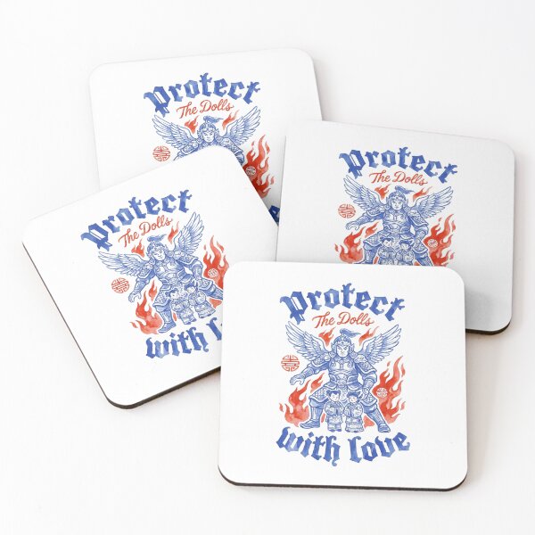 Item preview, Protect The Dolls Celestial Warrior Blue Porcelain Art designed and sold by zzz888.