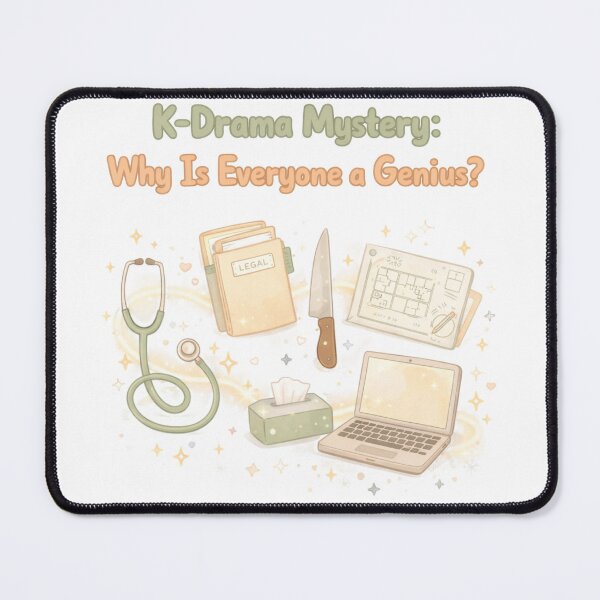 Item preview, K-Drama Mystery – Why Is Everyone a Genius? designed and sold by Soft Seoul Studio.