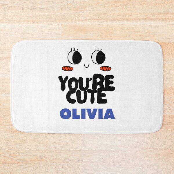 Item preview, Olivia Name – Cute Spooky Eyes Minimal Halloween Design designed and sold by Graphic Therapist.